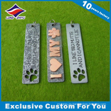 Letters Souvenir 3D Metal Dog Tag